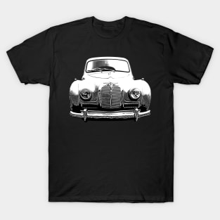 Austin A40 Somerset 1950s British classic car monochrome T-Shirt